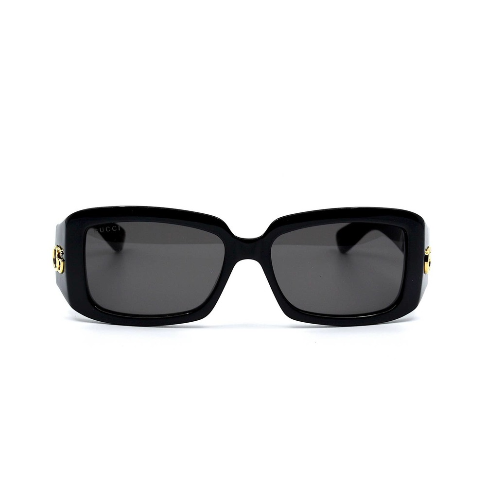 Gucci GG1403S Black Grey Sunglasses Women Authentic Italy New w/ Case - Picture 4 of 16